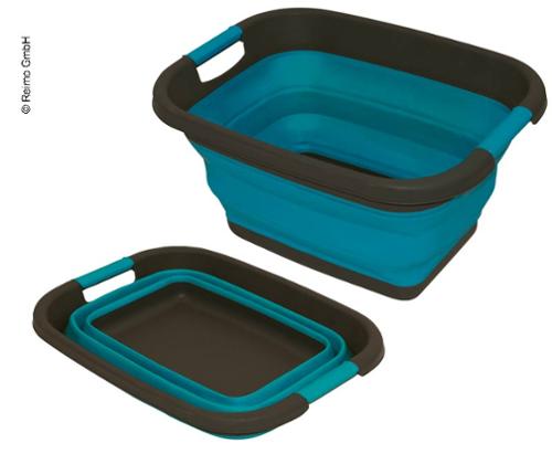 BRUNNER BACINELLA PIEGHEVOLE IN SILICONE QUADRATA CLEO FOLD-AWAY 13L COLORI  ASSORTITI