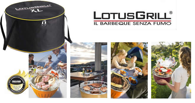 Barbecue a carbone Lotusgrill USB XL